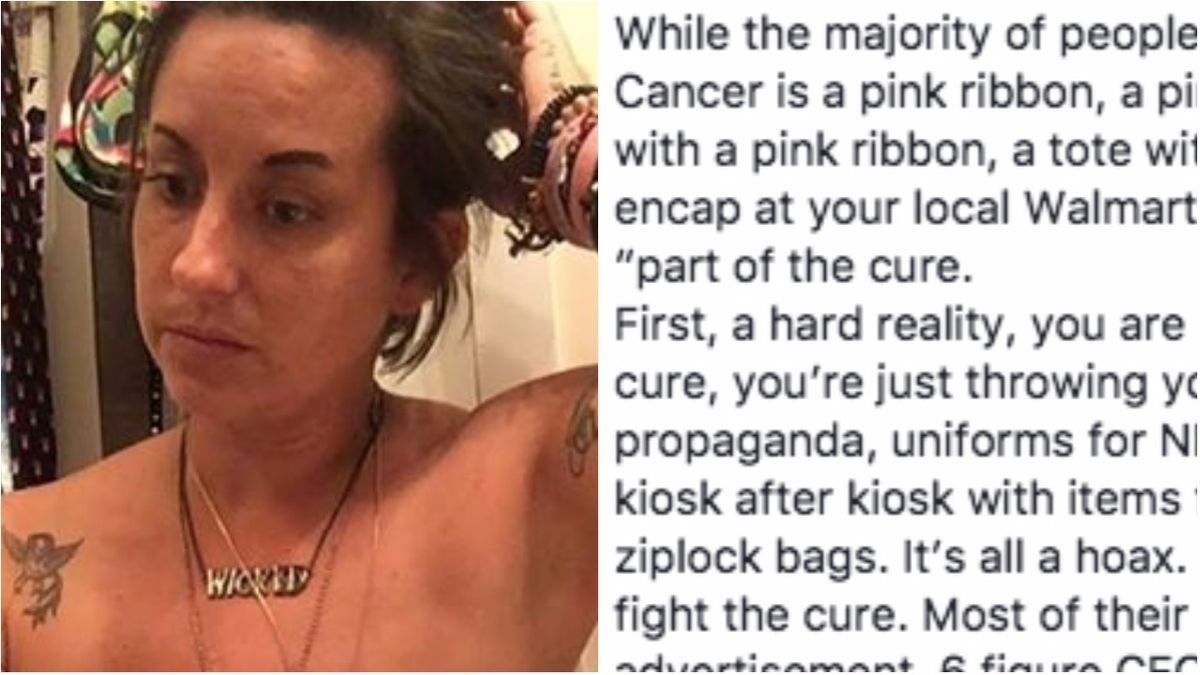 „Rosa ist nicht schön“: Brustkrebsüberlebender erklärt die Realität hinter dem rosa Band